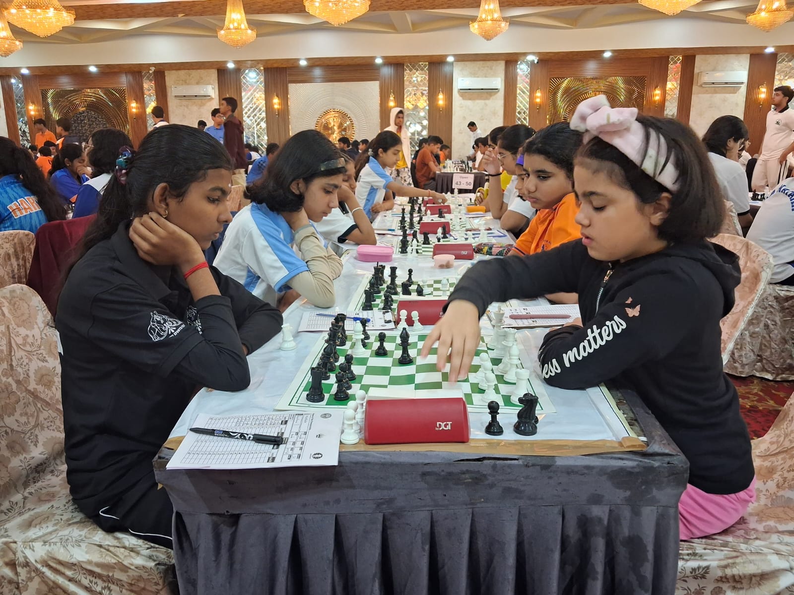 'M Vignesh, Prishita among lead in U-17 Chess'